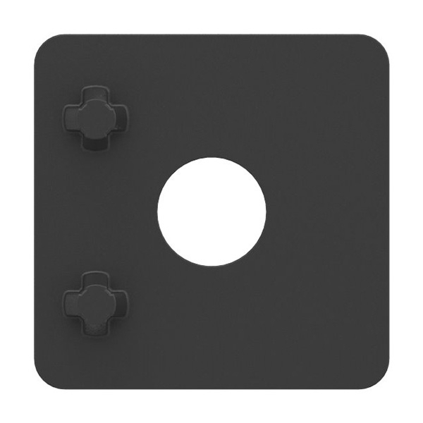 Ersatz-Plastikplaettchen fuer Lochblechhalter Durchmesser 25 mm-PLAeTTCHEN25.0