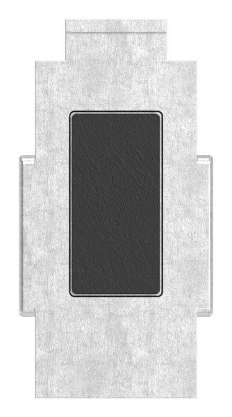 Sichtschutz Sicherungsboden EK Mod- 25- in V2A-88-1125-EK-B.V2A