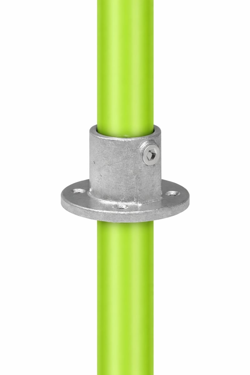 Rohrverbinder - hohe Wandbefestigung rund mit Durhgangsbohrung- 131 - 21-3 mm - 60-3 mm - 1-2- - 2- - Feuerverzinkt u. Elektrogalvanisiert-131TX