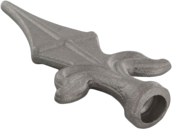 Zaunspitze 20 mm mit 115 mm Hoehe-Bohrung 12-3 mm-30-2476.8