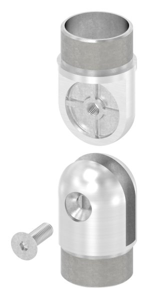 Gelenkstueck fuer Rundrohr Ø 42-4x2-0 mm V4A-11-3636.1