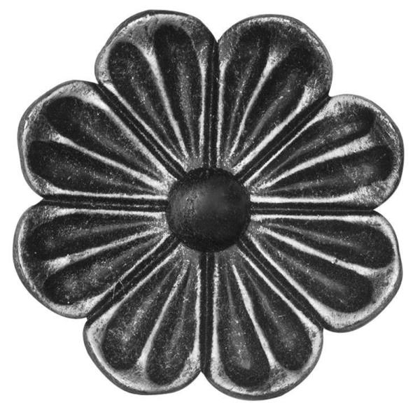 Rosette - Zierteil - Ø 95x4 mm - Stahl -Roh- S235JR-30-2617.8