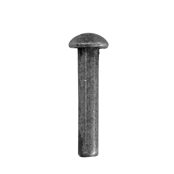 Zierniet Stahl roh Ø 6 x 30-34 mm mit Rundkopf Ø 10 mm-89-11NIT6X3032-A.4