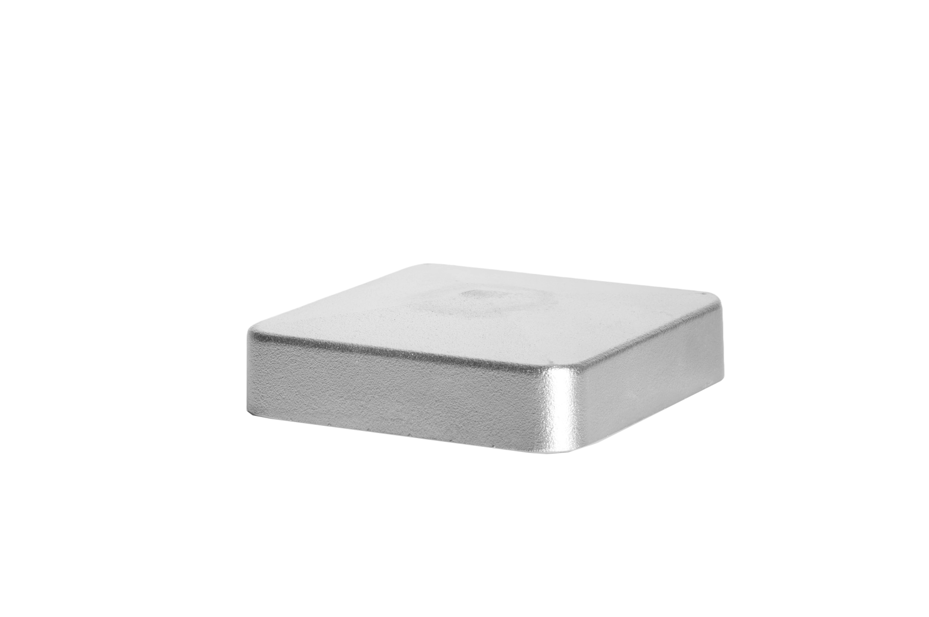 Pfostenkappe Aluminium 60x60 mm flach natur-89-11FGC60X6002N-A.4