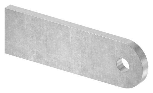 Anschweisslasche 100 x 30 x 6mm mit Rundloch 9mm-88-1154112-ST.RL