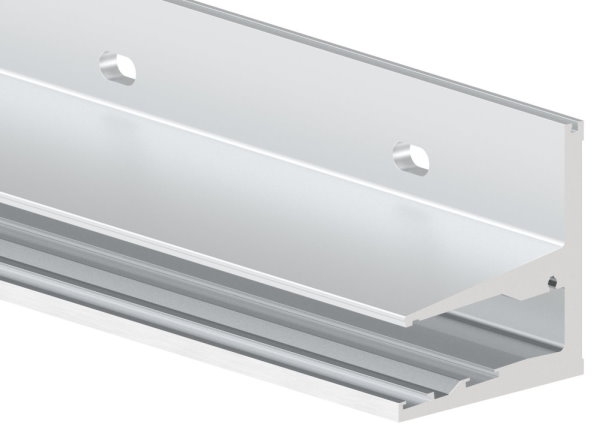 Vordachprofil Aluminium L = 2005 mm eloxiert E4-EV1-88-11VDE-2000.ALU