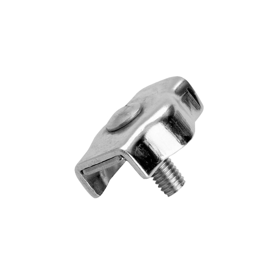 Simplexklemme Edelstahl AISI 316 fuer Seil 3-5 mm geschliffen-89-11A147604005-A.4