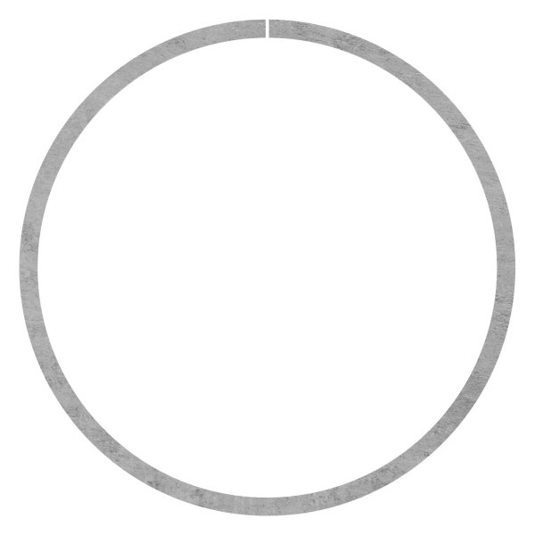 Ring - Material- 12x6 mm - Aussen-Ø 160 mm - Stahl S235JR- roh-30-1933-160.8