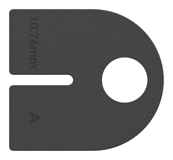 1 Paar Gummis zu Glasklemme 63x45x28 mm AbZ fuer 10-76 mm Glas VSG-10-2211ABZ.0