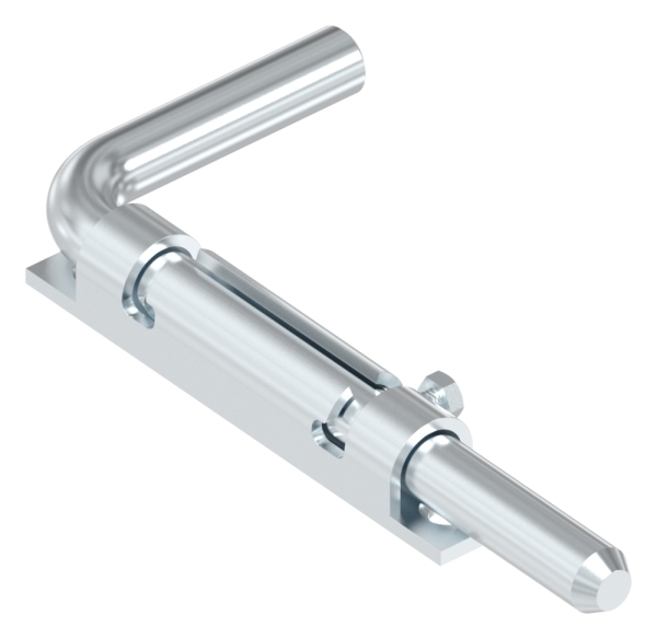 Bodenschieber - Torriegel - Laenge- 200 mm - verzinkt - zum Anschrauben-30-3860.8