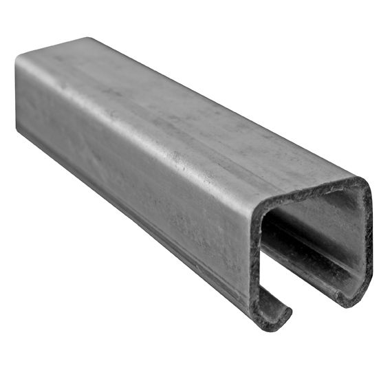 Laufschiene Edelstahl V2A 42 x 54 x 2-5 mm L = 3000 mm fr 300 kg-89-11H81842X543000-A.4