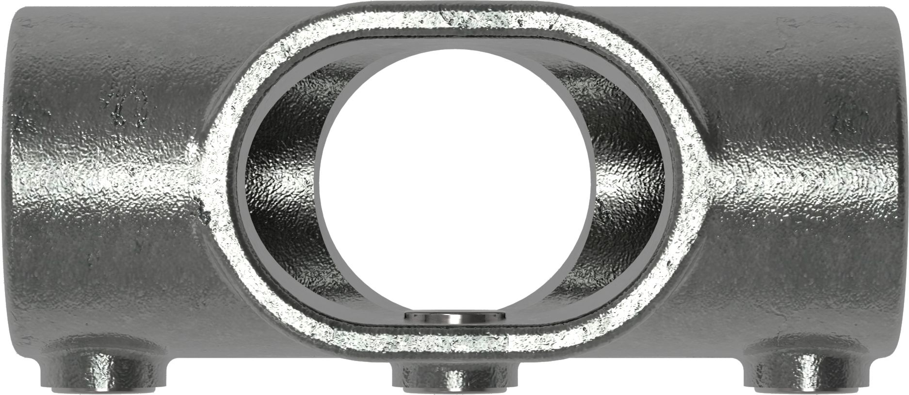 Rohrverbinder - Kreuzstueck verstellbar 0-11° - 156B34 - 33-7 mm - 1- - Feuerverzinkt u. Elektrogalvanisiert-156B34