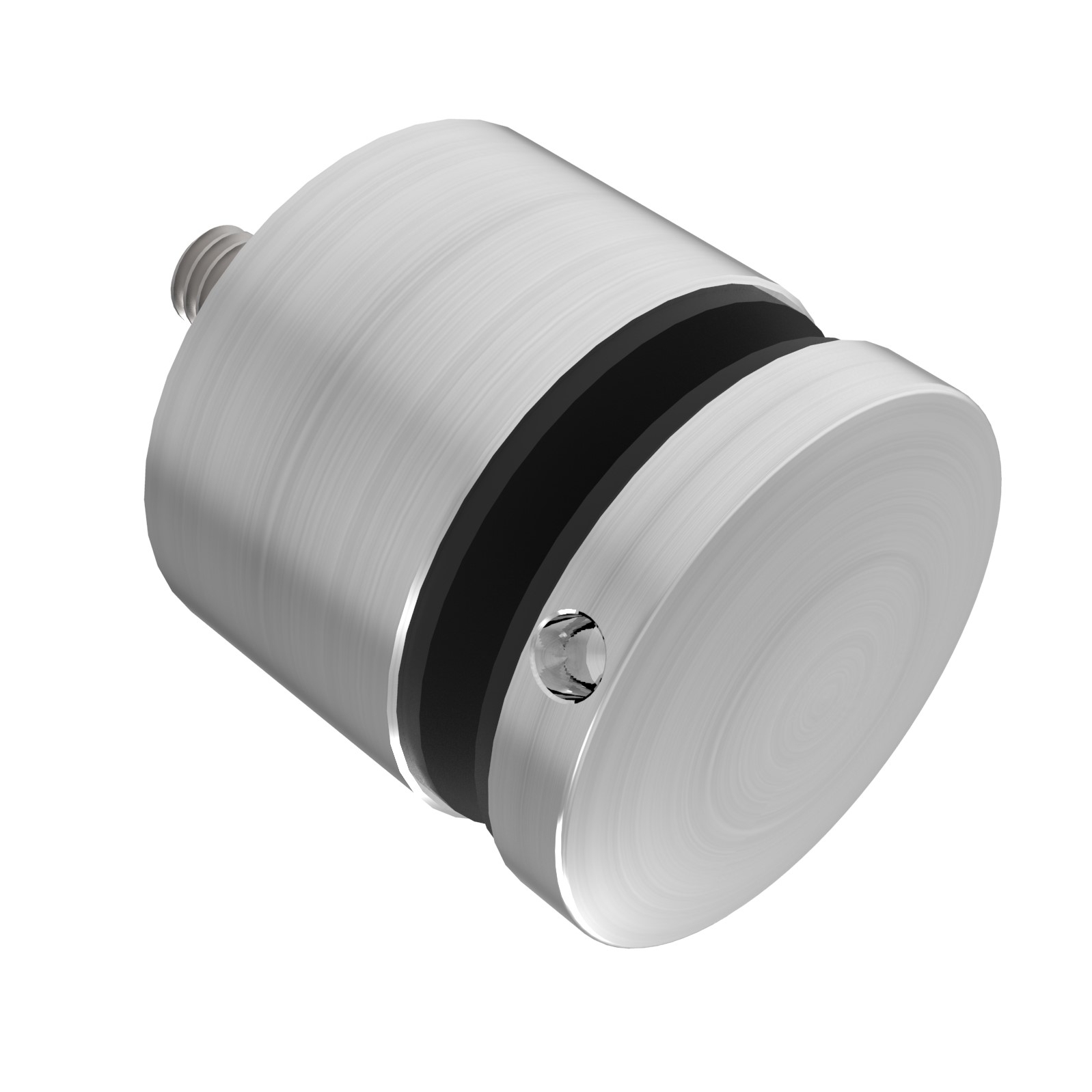 Punkthalter Glas Edelstahl AISI 304 D 50 mm fuer 8-17-52 mm Glas poliert Flachpfosten-89-11A0747400-A.4