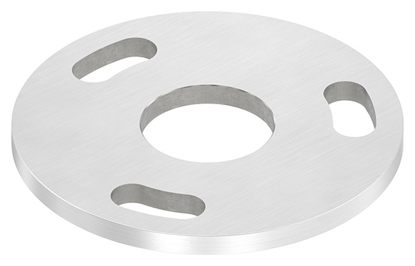 Ankerplatte Masse- Ø 100x6 mm Mittelbohrung- Ø 34 mm V2A-11-2276.4