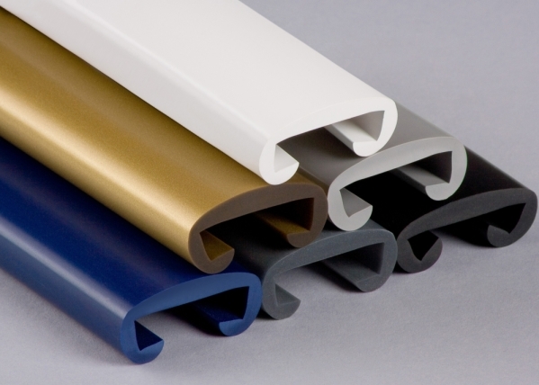Kunststoffhandlauf weissaluminium 30 x 8 mm- Rolle 25 m-88-11F308.011