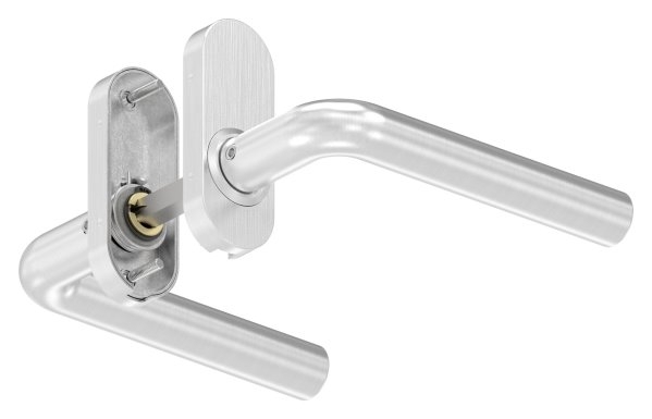 Tuerdrueckerpaar drehbar inklusive 8 mm Drueckerstift-11-3526.4