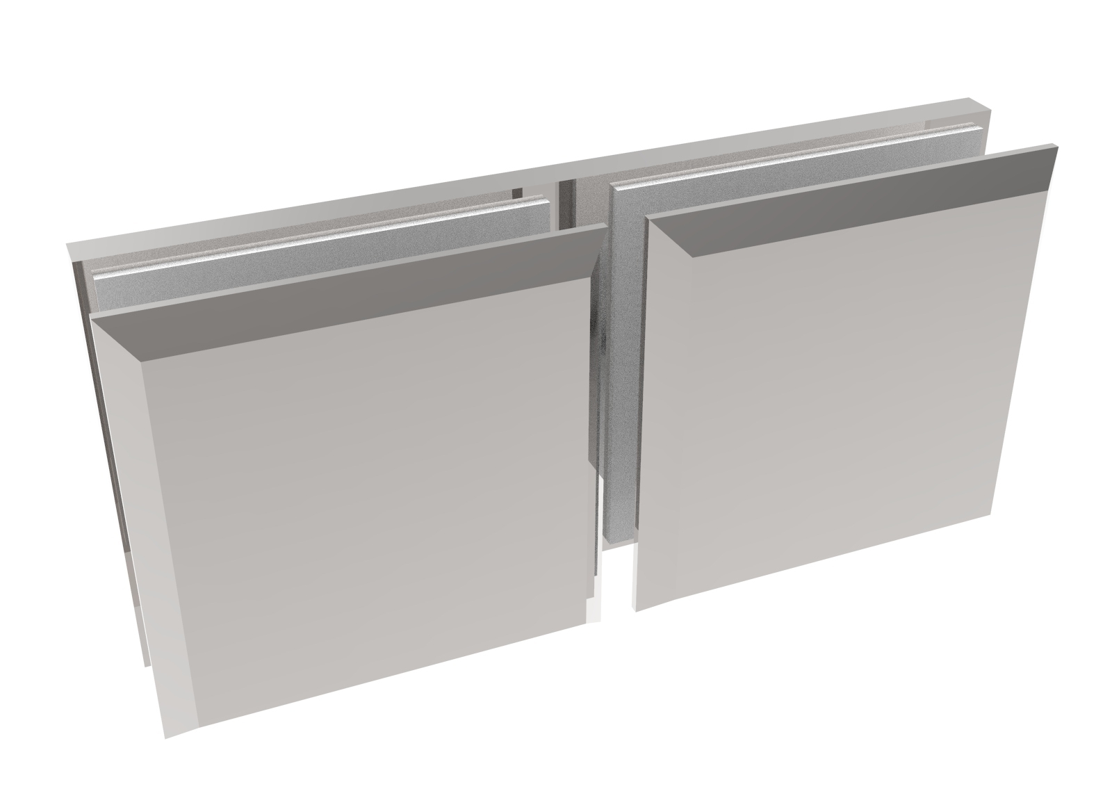 Glasklemme Zinkdruckguss poliert 45x45 mm fuer Glas 8-10 mm-89-11GSZNZP917PCR-A.4