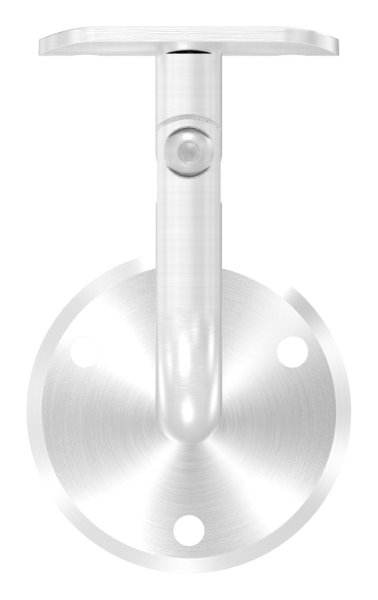 Handlaufhalter mit Gelenk und Halteplatte fuer Ø 42-4 mm V2A-11-2033.4