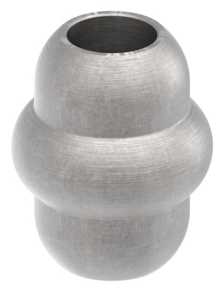 Zierhuelse - Masse- 57x70 mm - Lochung- Ø 25-5 mm - Stahl S235JR- roh-30-3633.8