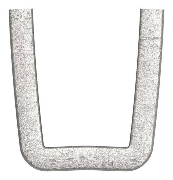 Bund - 1 Stueck - Material- 16x4 mm - Innenmass- 14x23 mm - Stahl -Roh- S235JR-30-6713.8