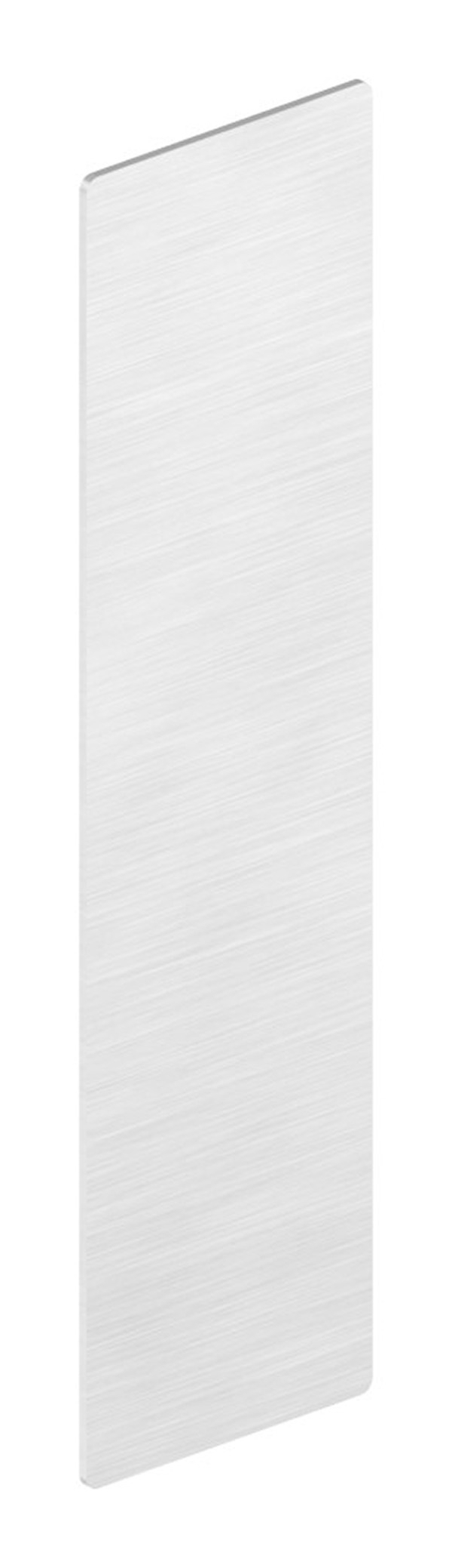 Endkappe - fuer Ganzglasgelaender - fuer Schraege bis 41° - Masse- 165x46-5x1-5 mm - Aluminium-12-3064.6