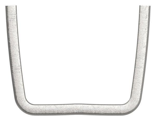 Bund - 100 Stueck - Material- 14x3 mm - Innenmass- 23x24 mm - Stahl -Roh- S235JR-30-6711-100.8
