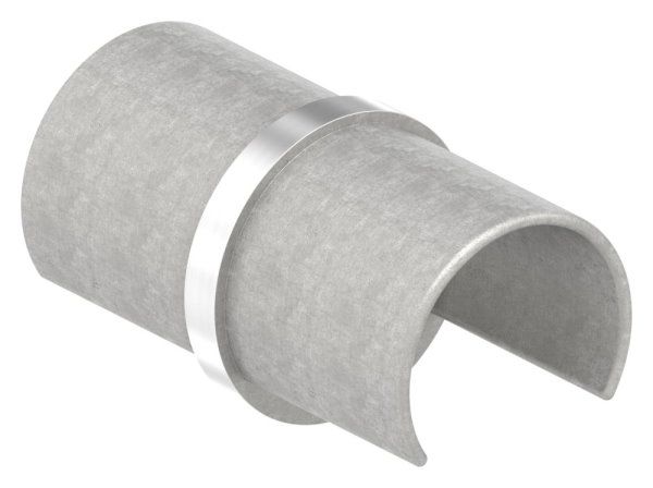 LED-Nutrohrverbinder V2A Ø 42-4 mm- 76 mm- 180°-88-11LED-NU-60326.240