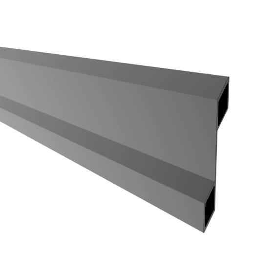 Zaunlamelle Aluminium 20x120x2000 mm Anthrazit RAL 7016-89.FGL2S20X1202000R7016