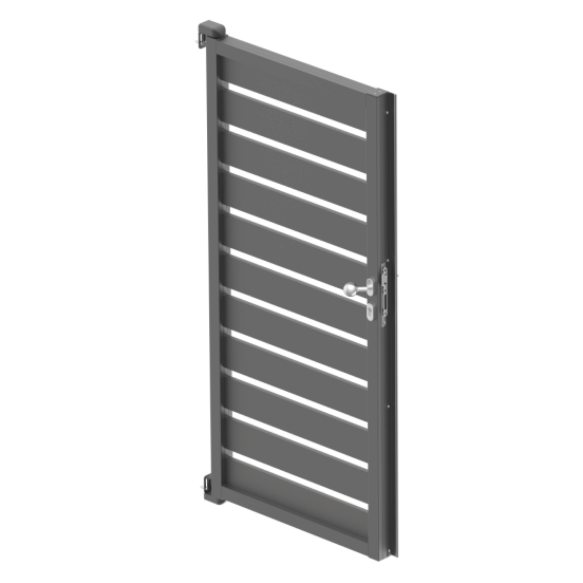Single-leaf garden gates