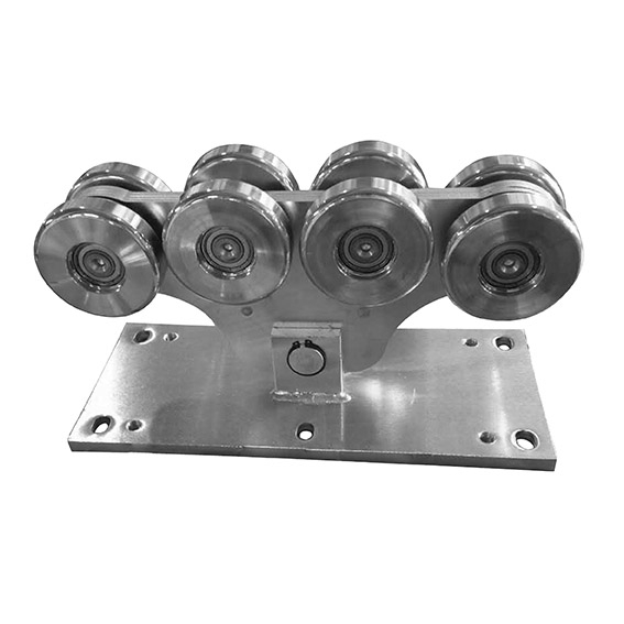 Laufwagen 8-raedrig Stahl verzinkt fuer C-Profil 136 x 142 mm-89-11H34B4136X142-A.4