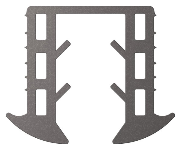 Keildichtung EPDM fuer Glas 8-00–10-76 mm- Nut 24x24 mm- L = 6000 mm-88-1160360-GU.6M