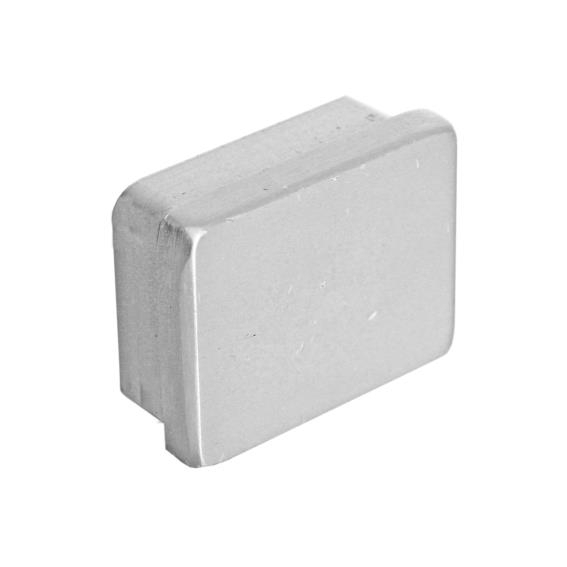 Endkappe Aluminium fuer Nutrohr Glas-Halterung Satin-ELOX LED-faehig-89-11AL6732540SE-A.4