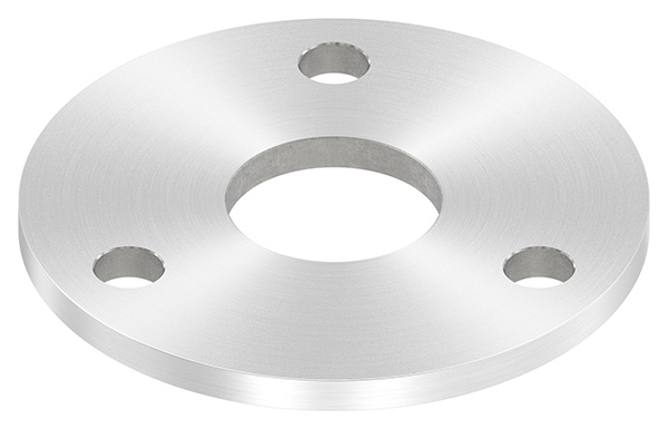 Ankerplatte Ø 100 x 6 mm mit Zentrierbohrung- Ø 34 mm V2A-11-2264R.4