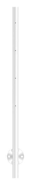 Gelaenderpfosten seitliche Montage fuer 4 Querstabhalter M6 Laenge- 1190 mm V2A-14-0020.4