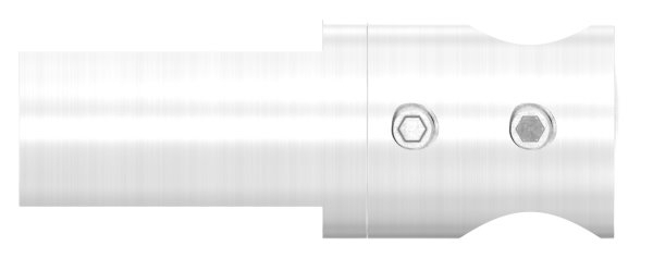 Querstabhalter V2A Edelstahl – zwischen zwei FLACHeisen fuer Rundstaebe 14 mm-11-1072.4