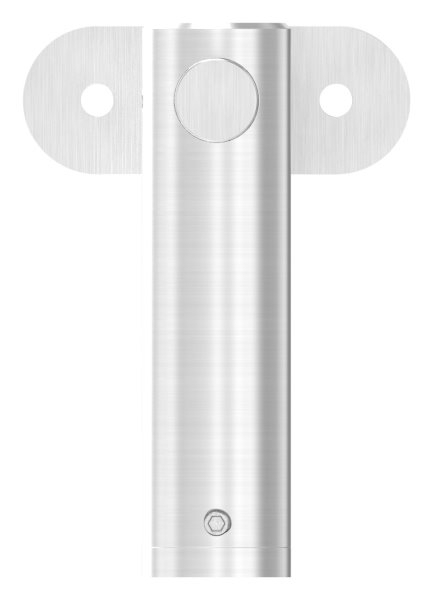 Handlaufhalter mit Gelenk und Halteplatte fuer flachen Anschluss V2A-11-2057.4