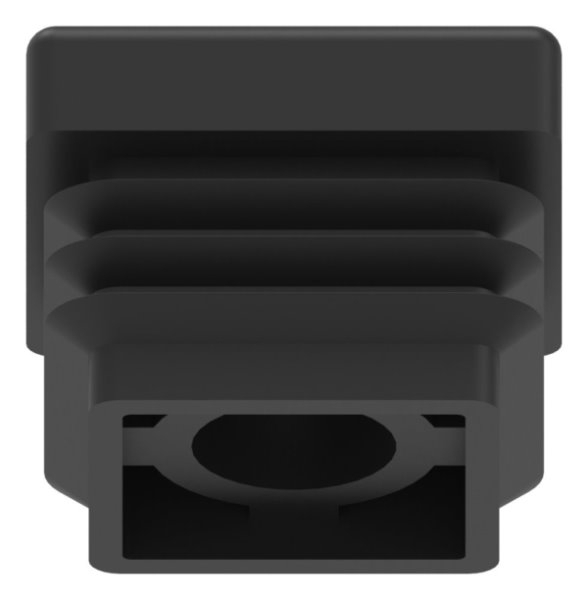 Kunststoffkappe fuer Quadratrohr 30x30mm mit M8-88-11178-30X30.M8