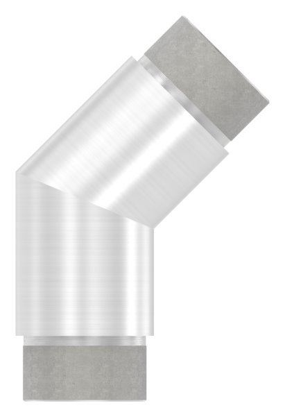 Eckbogen V2A Ø 42-4x2-5 mm 135° zum Stecken-11-3631.4