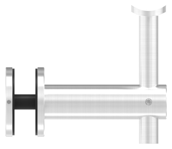 Handlaufhalter fuer Glas mit Halteplatte 42-4 mm V2A-11-2061.4