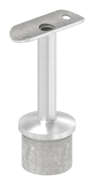 Rohrabschlussstopfen V4A fuer Rohr Ø 42-4 mm- Stift Ø 14 mm fuer LED Handlauf-88-1160421-V4A-25.LED