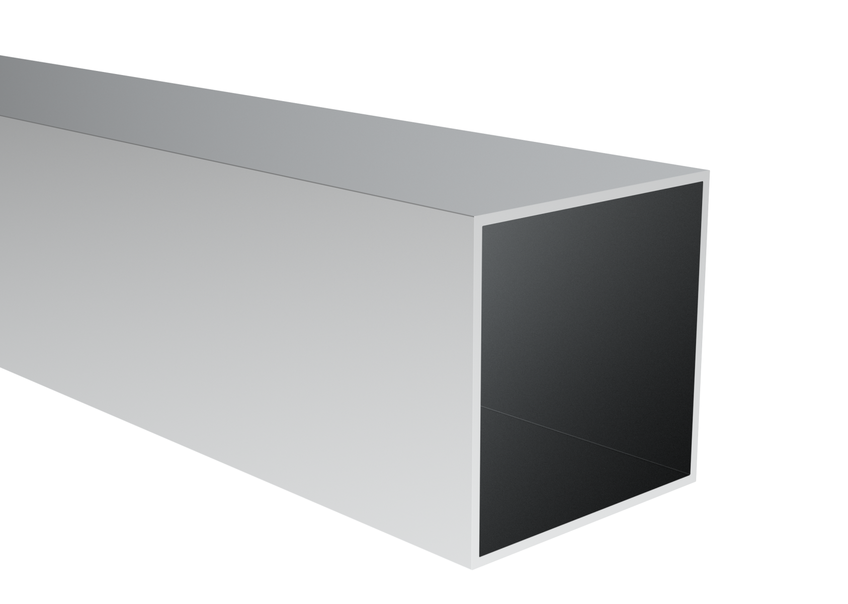 Aluminium Vierkantprofil 100x100x3 mm roh 6000 mm Laenge-89-11AL100X100X36000-A.4