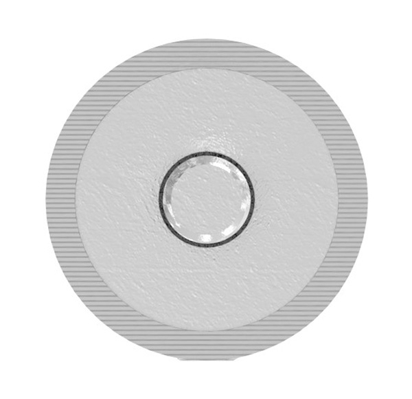 Seilhalter fuer Zwischenpfosten - Fuer Seil Ø 5 mm - Anschluss flach - V2A-11-2849.4