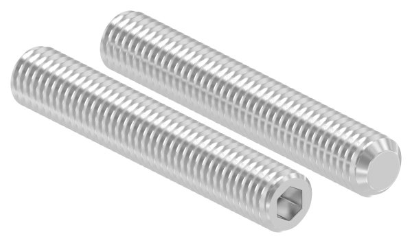 Gewindestift V2A M8 x 50 mm Innensechskant Kegelkuppe DIN 913-10-50M850.4
