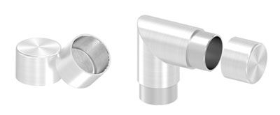 End caps for connectors