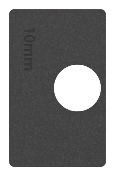Gummieinlage Gummi fuer Glas 10-00 mm passend fuer Glasklemme Mod- 45-88-114510.GU