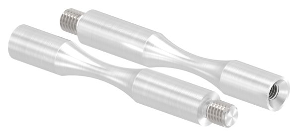 Edelstahl Traegerstift zum Biegen Ø 12 x 81 mm - mit Aussen- - Innengewinde -V2A-11-2172.4