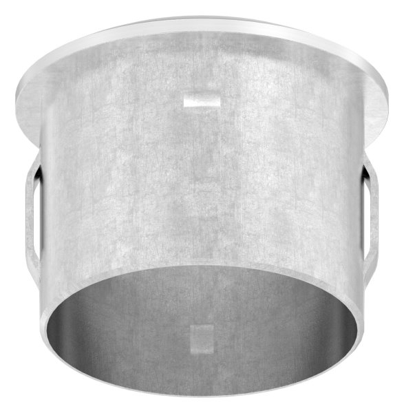 Rohrstopfen fuer Ø 40-0x2-0-2-6 mm leicht gewoelbt zum Einschlagen V2A-11-4106.4