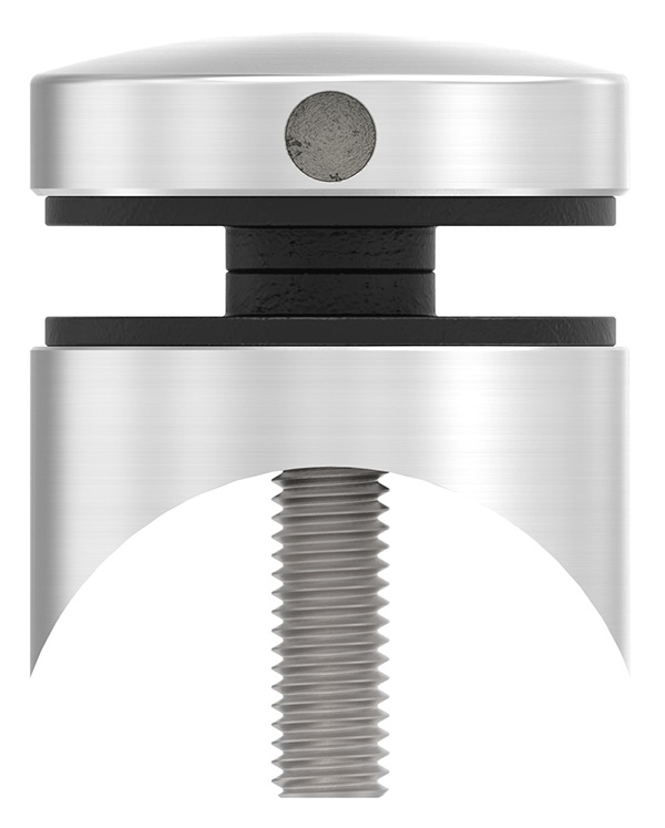 Glaspunkthalter Ø 40 mm- V2A- Anschluss- Rohr Ø 42-4 mm-88-1160231.240