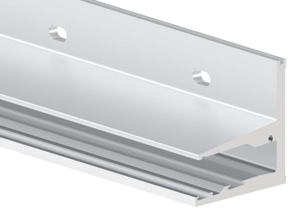 Vordachprofil eleganza canopy- L=1405mm- E4-EV1-88-11VDE-1400.ALU