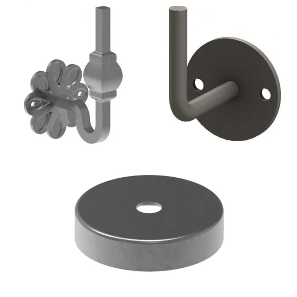 Handrail brackets + accessories